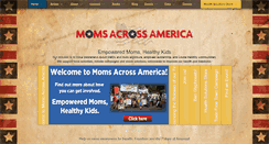 Desktop Screenshot of momsacrossamerica.com